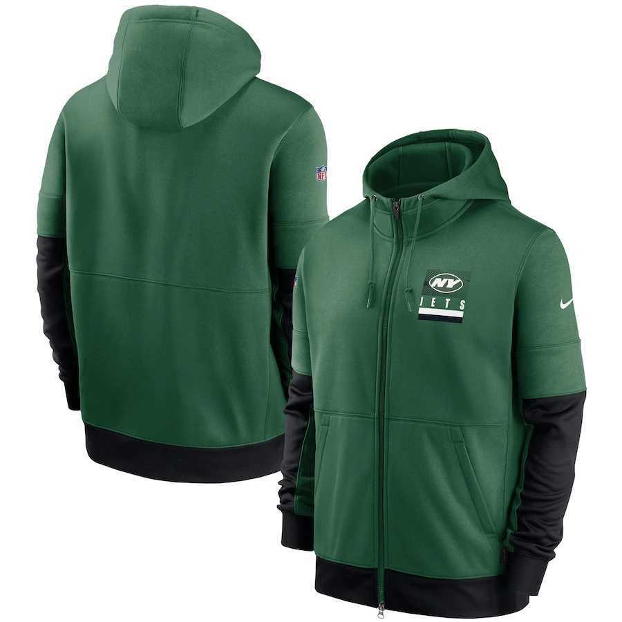 Men's New York Jets New 2020 Nike Green Black Fan Gear Mascot Performance Full Zip Hoodie,We sell and wholesale Men's New York Jets New 2020 Nike Green Black Fan Gear Mascot Performance Full Zip Hoodie on line form chian!